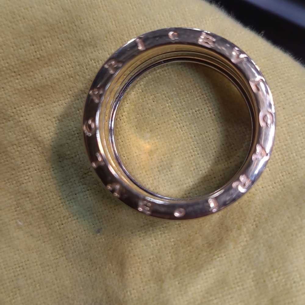 Bulgari Gold Ring with Distinctive Design